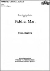 Fiddler Man SATB choral sheet music cover